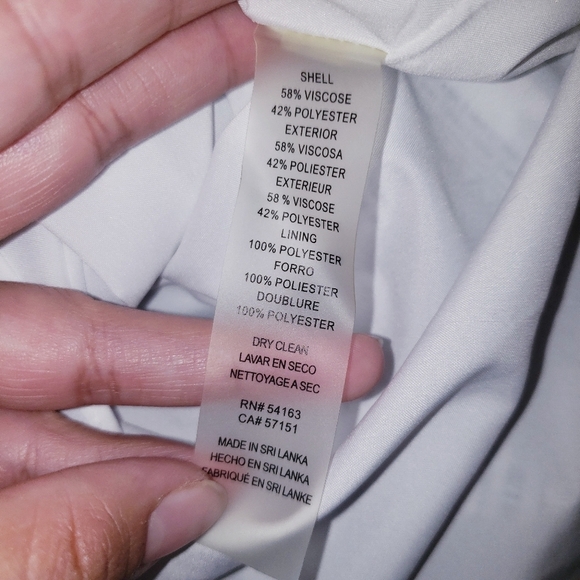 Vince Camuto Smocked Waist Midi Dress - Picture 8 of 8